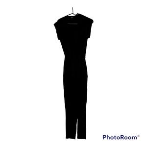 Babaton XS silk black jumpsuit